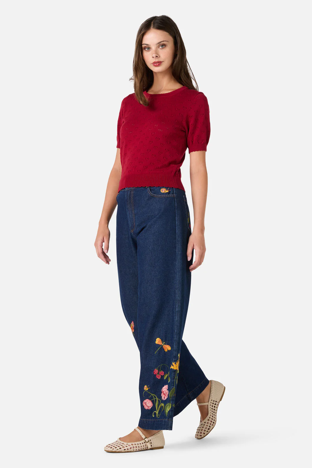 Amora Heart Knit Top - Image 3