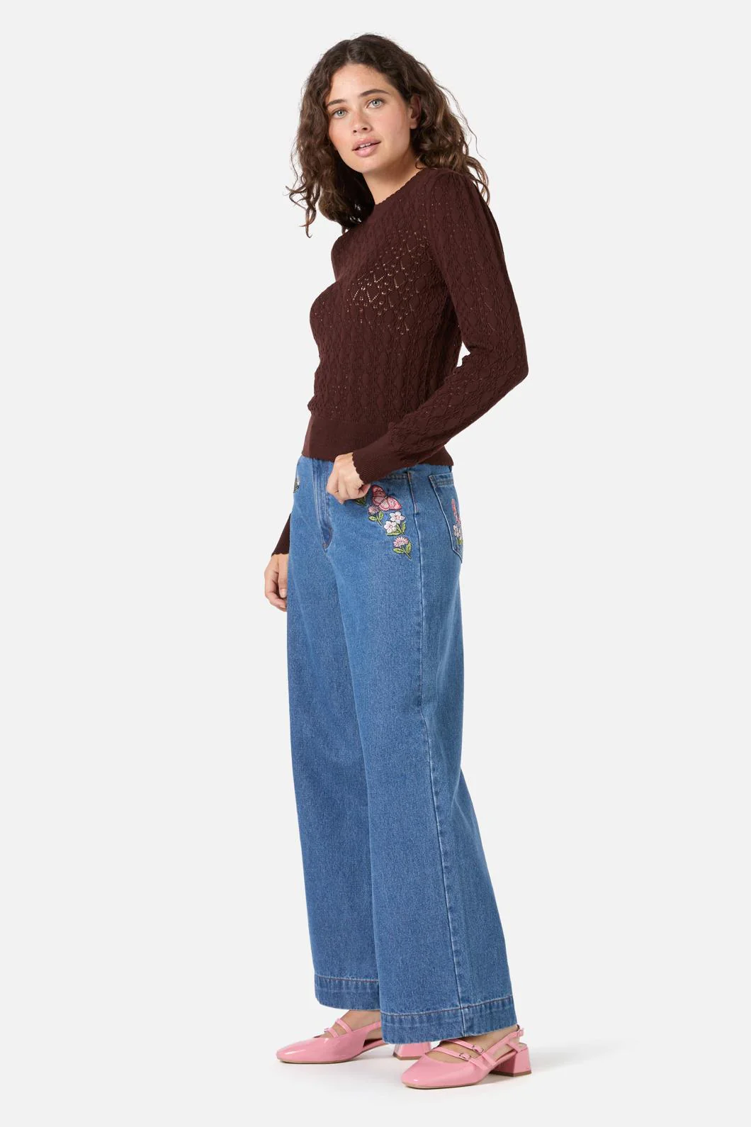 Annabelle Fancy Knit Top - Image 4