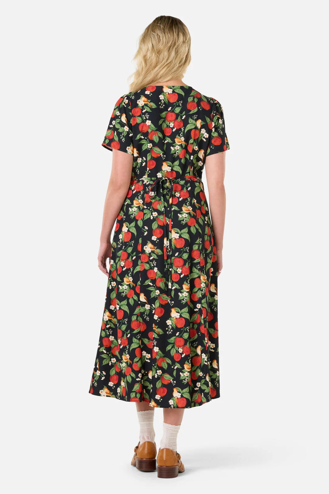 Apple Blossom Midi Dress - Image 3
