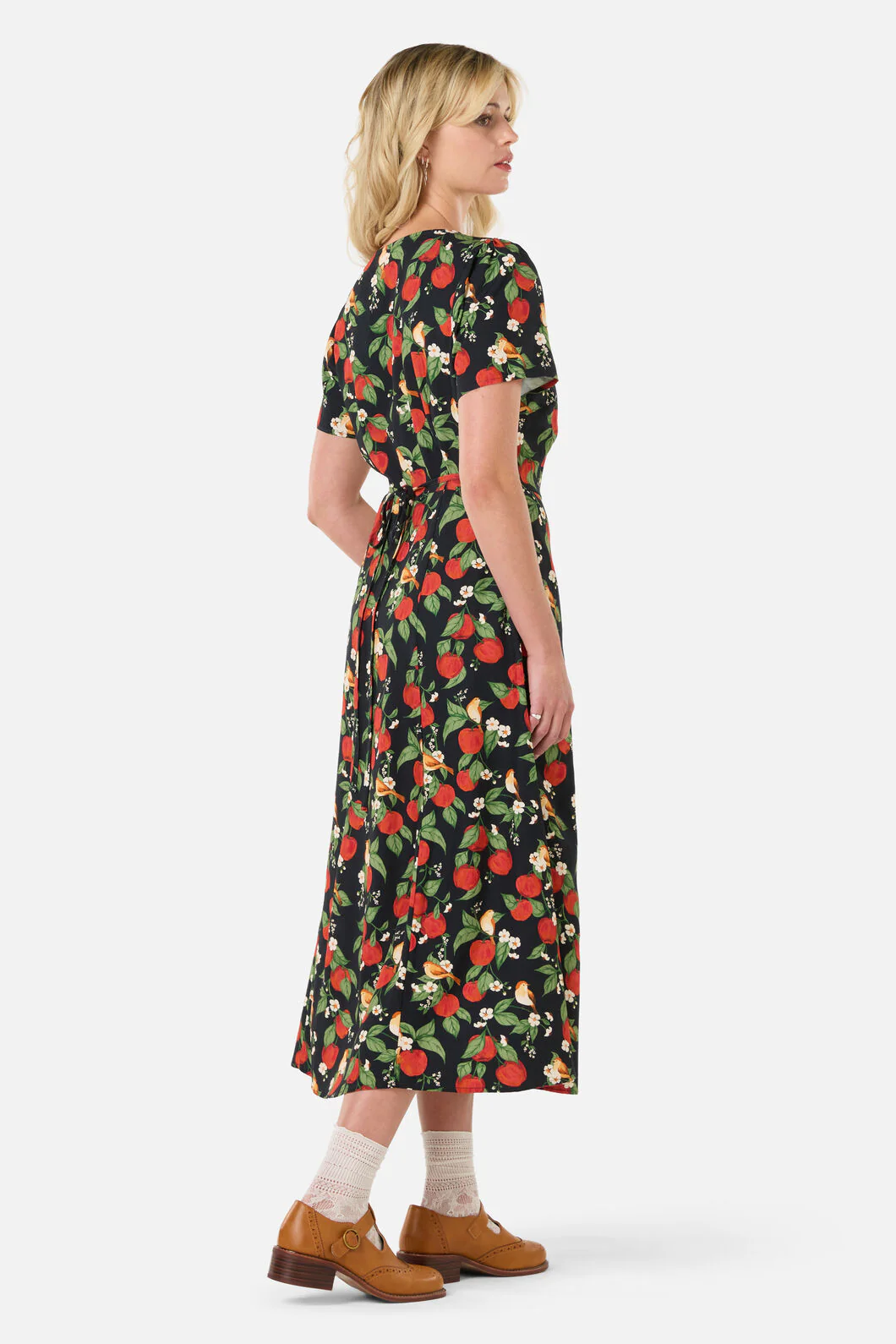 Apple Blossom Midi Dress - Image 4