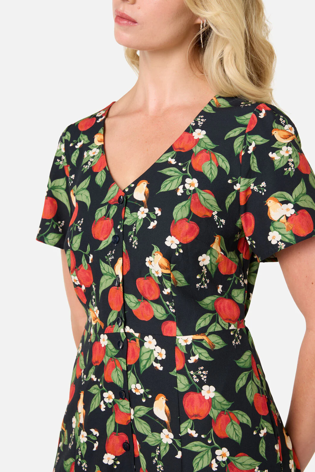 Apple Blossom Midi Dress - Image 7