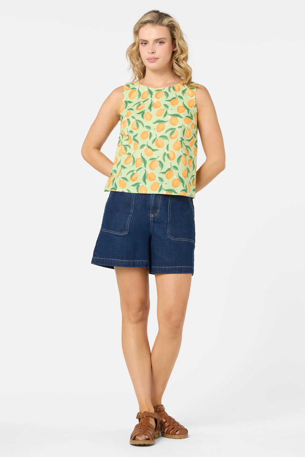 Apricots Shell Top - Image 2