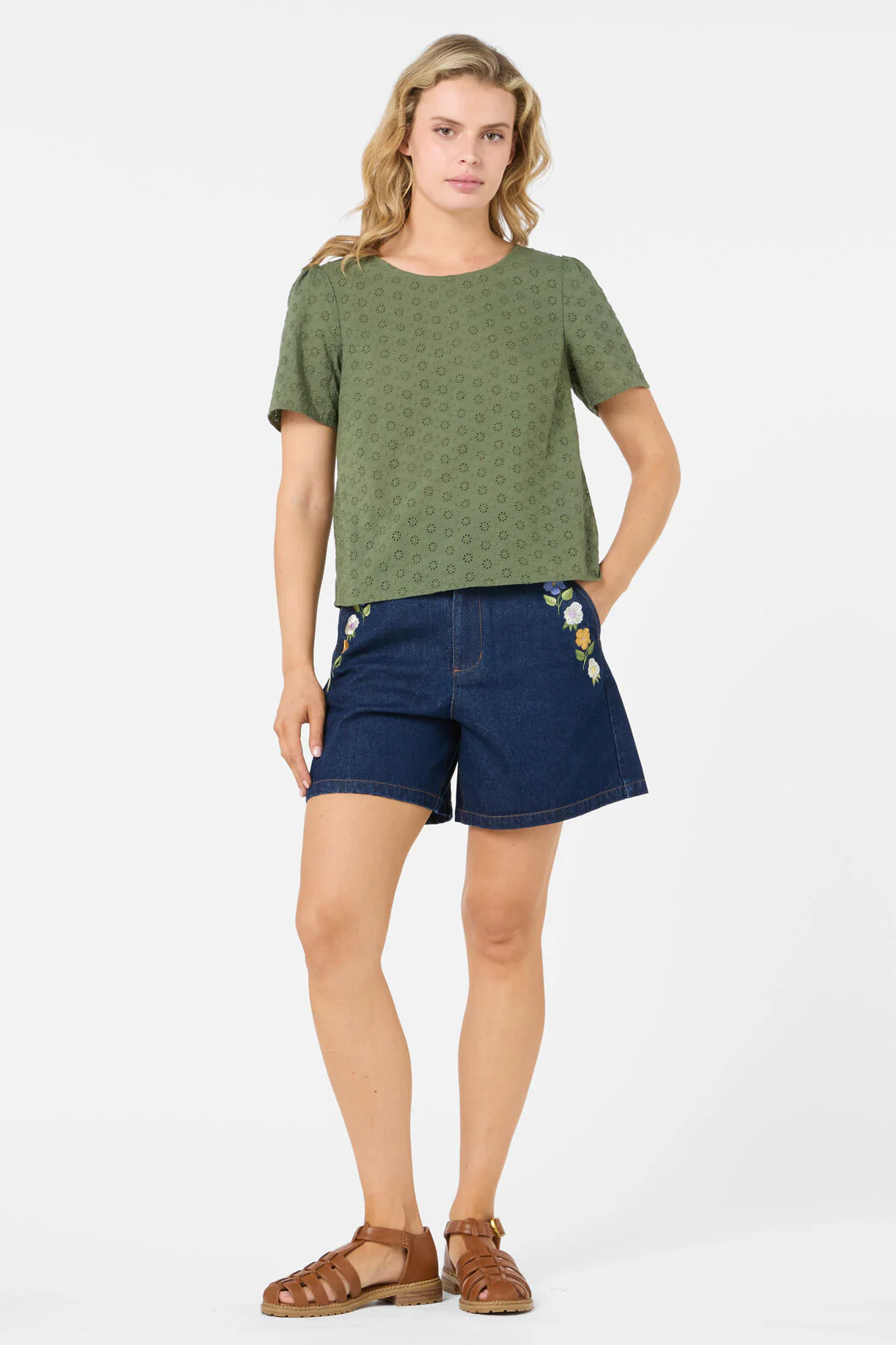 Asher Broderie Top - Image 7