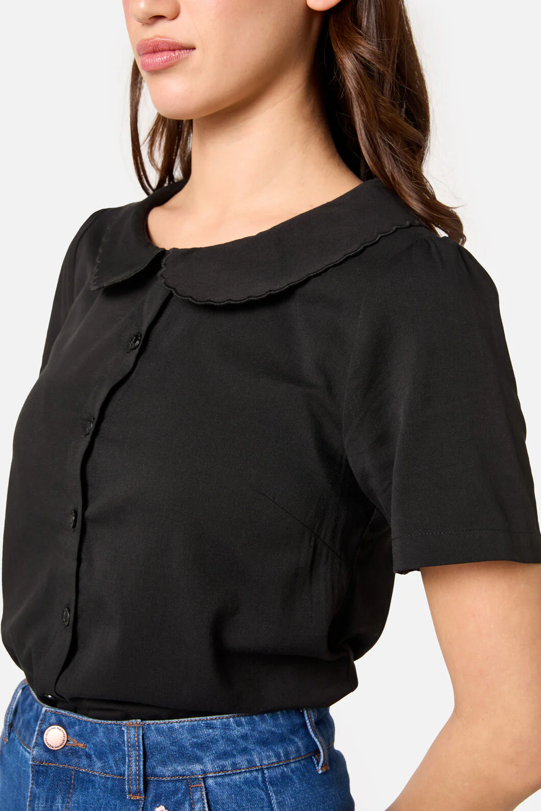 Aster Short Sleeve Blouse - Image 6