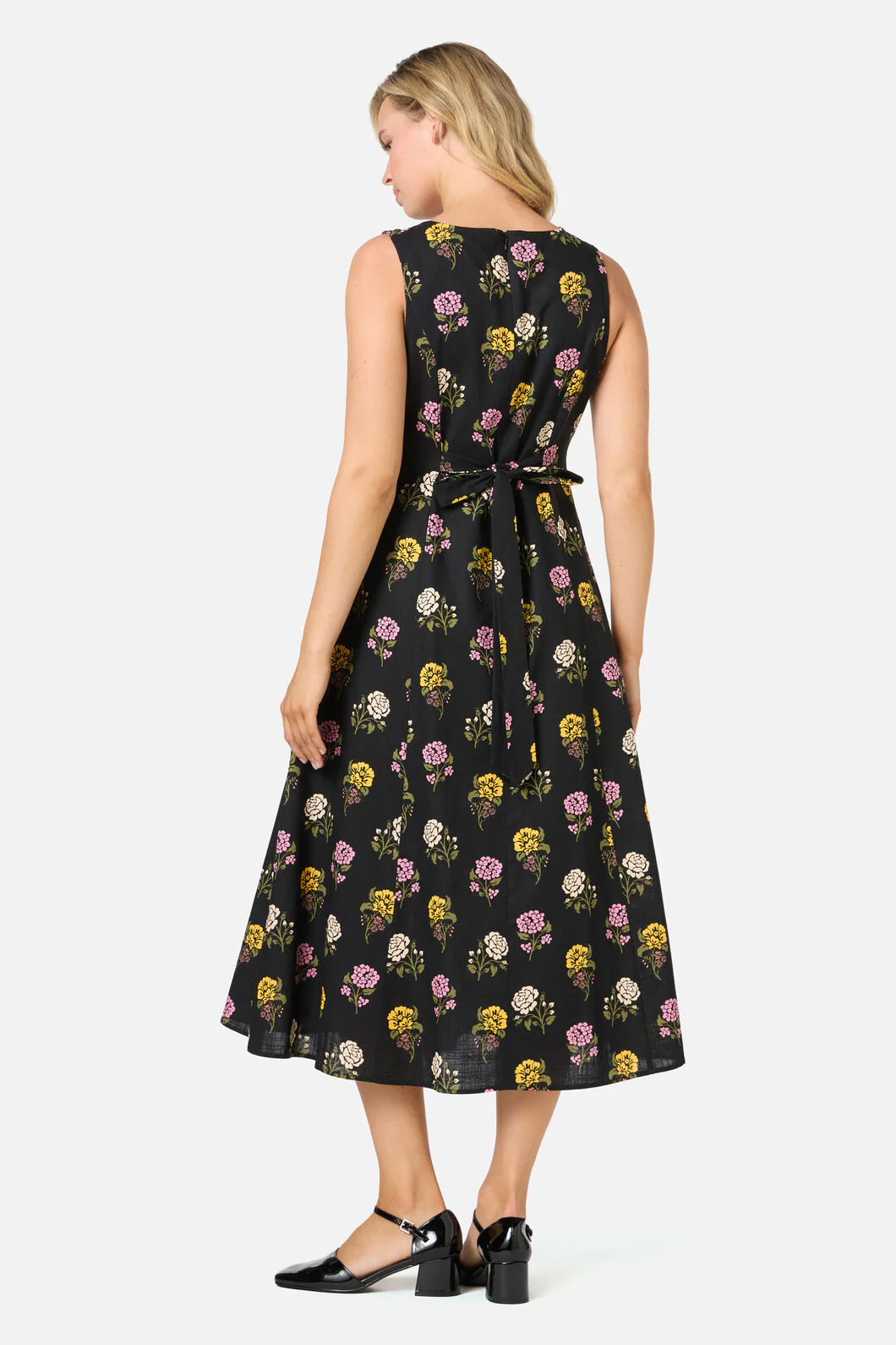 Astrid Rose Midi Dress - Image 4