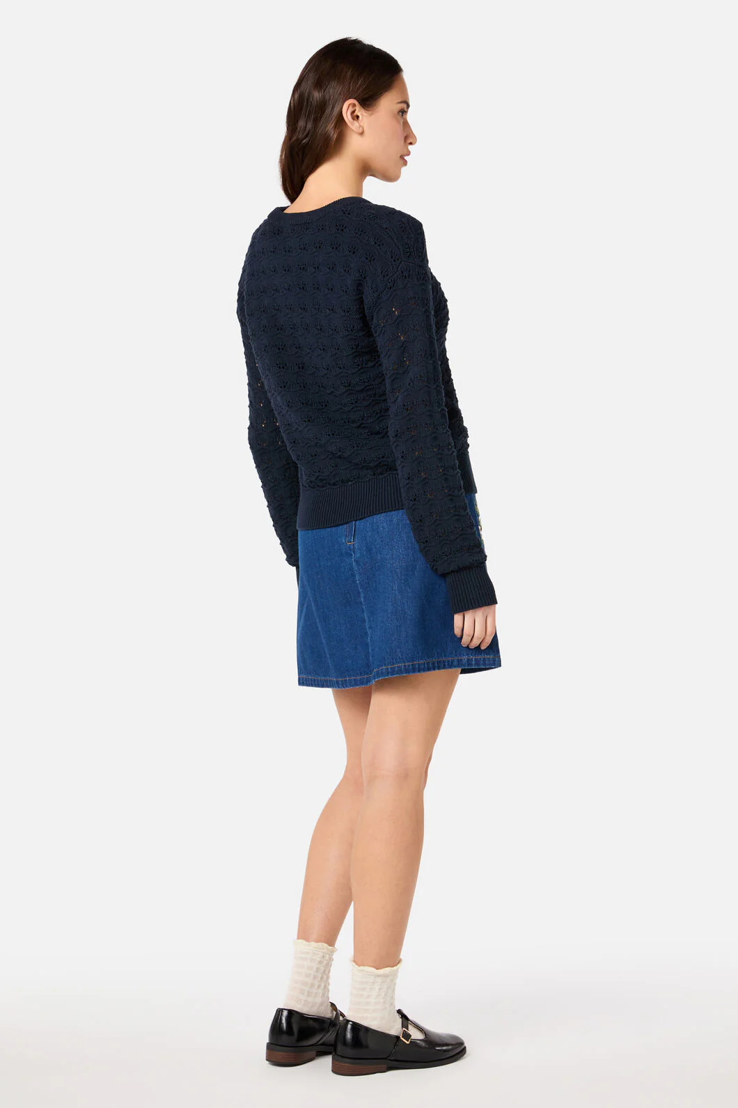 Bea Lacey Knit Jumper - Image 10