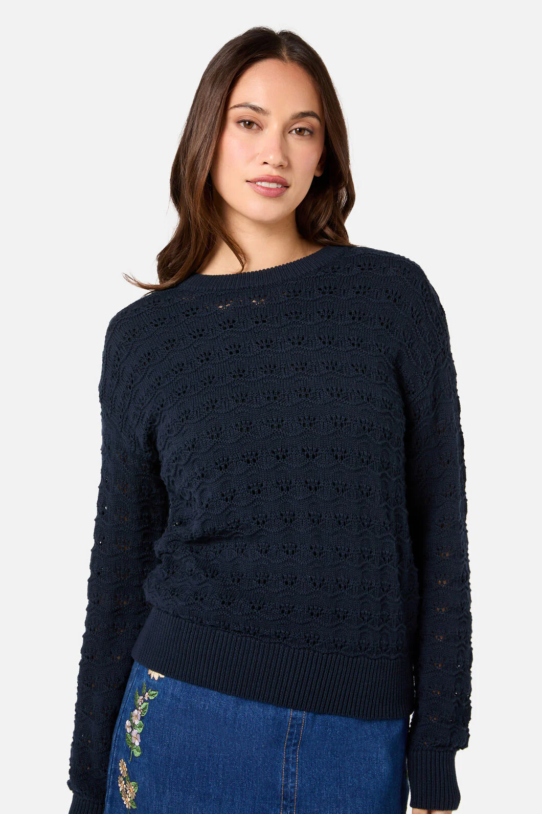 Bea Lacey Knit Jumper - Image 7