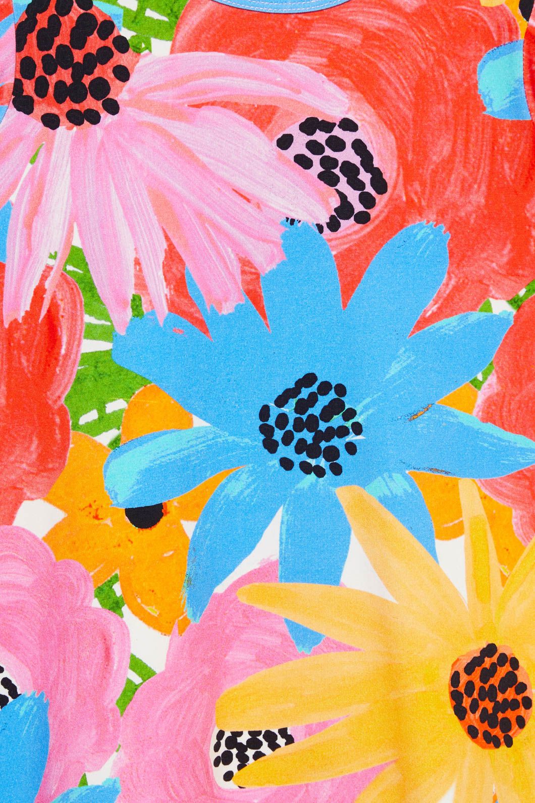 Big Floral Kids Dress - Image 3