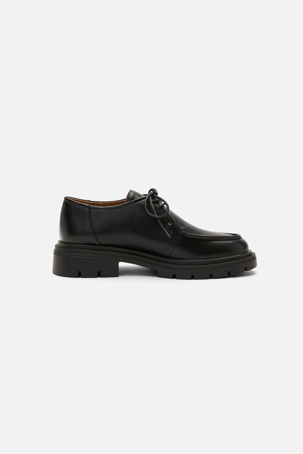 Black Lace Up Brogue - Image 3