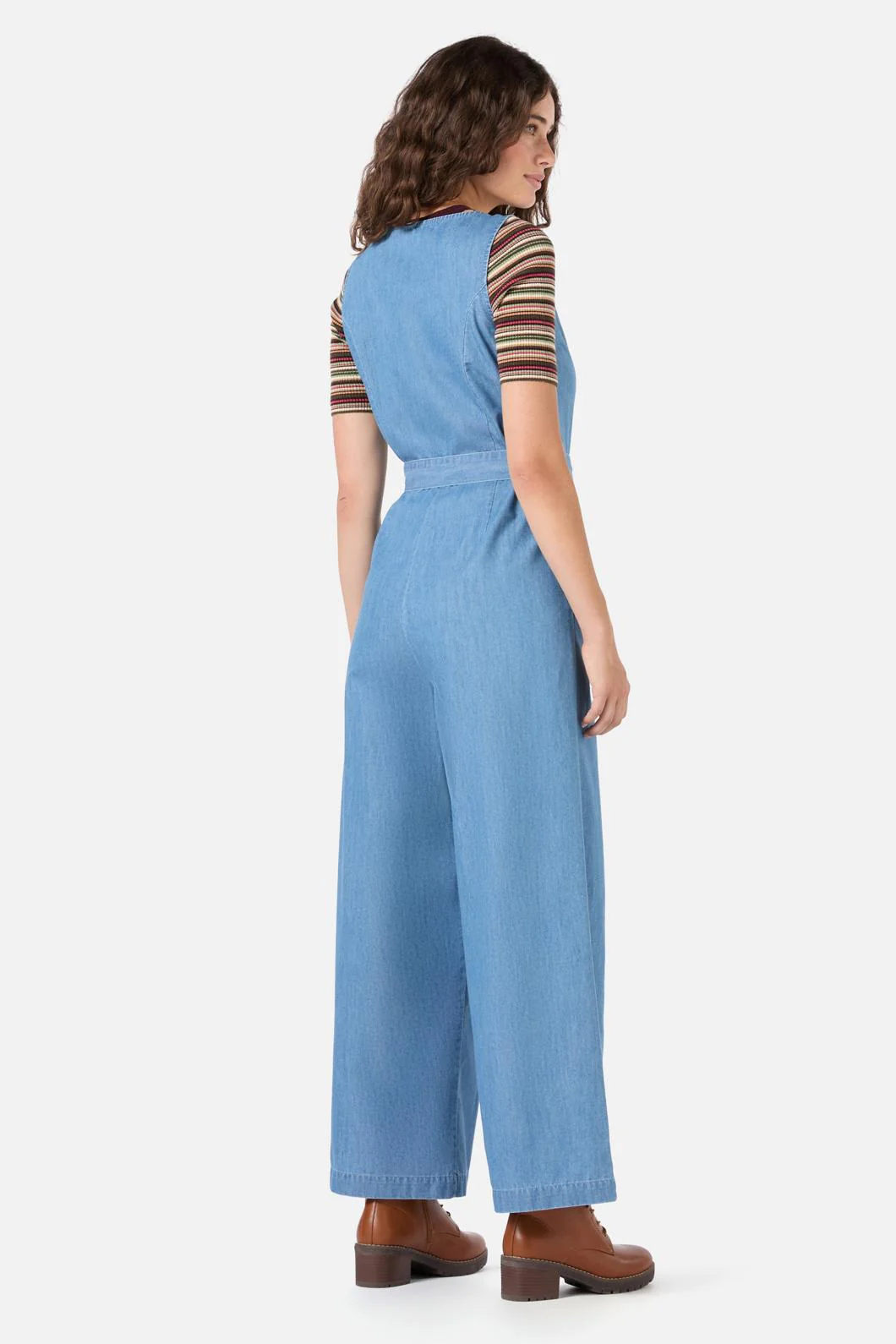 Blythe Denim Jumpsuit - Image 4