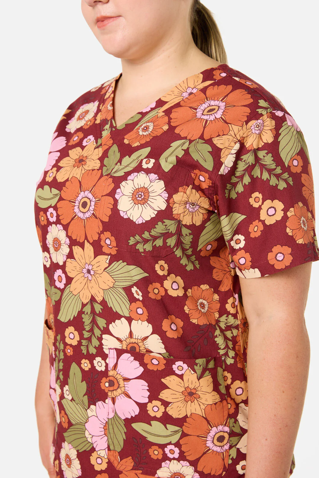Brandy Floral Scrub Set - Image 5