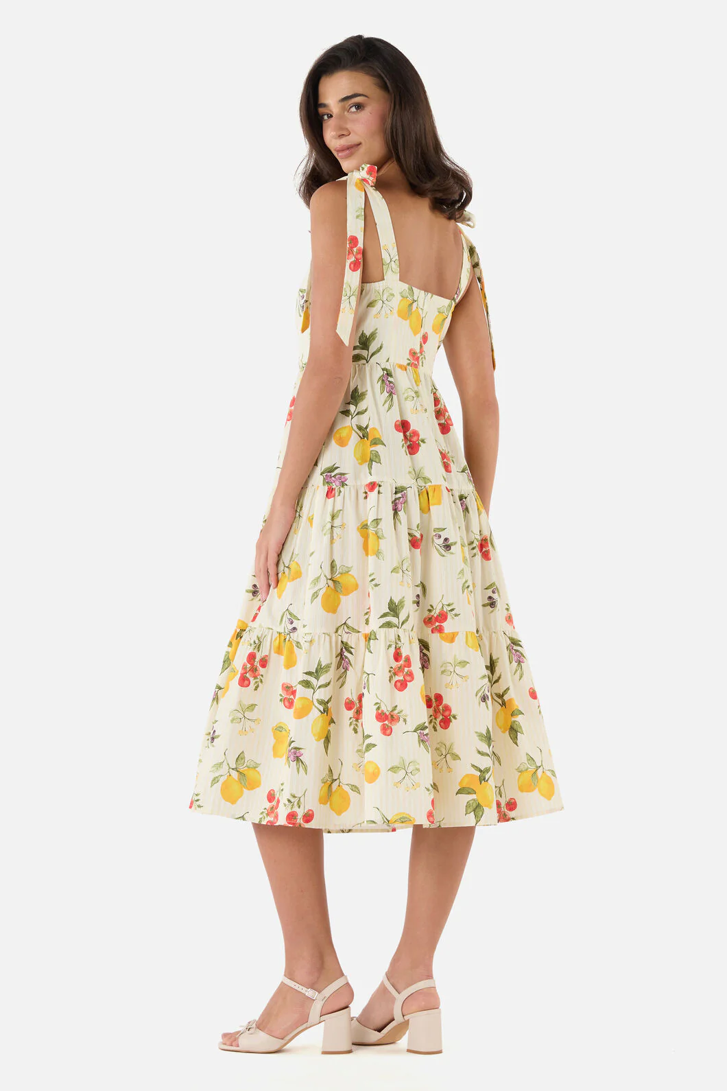 Carla Picnic Tiered Midi Dress - Image 4