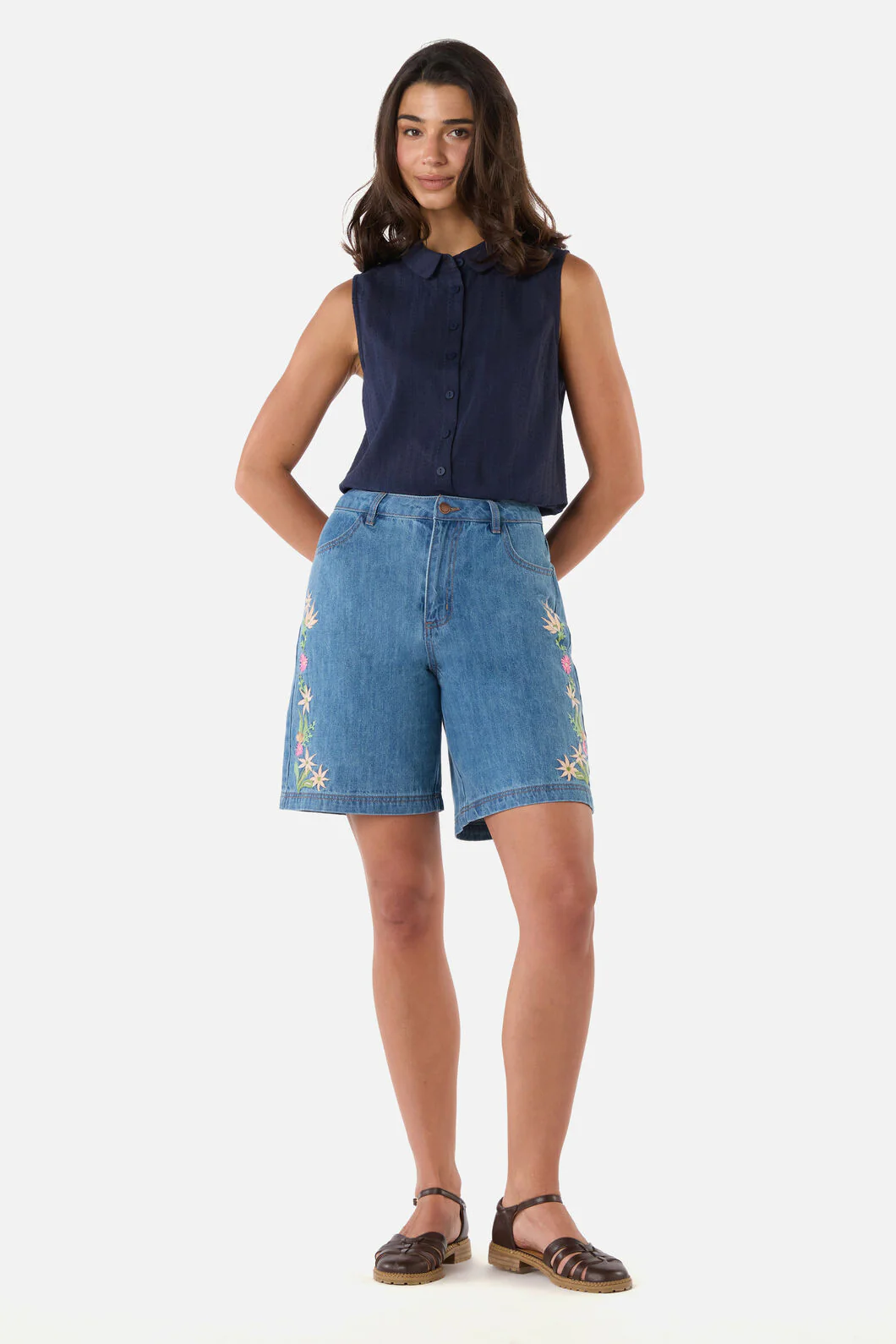 Carter Sleeveless Blouse - Image 4