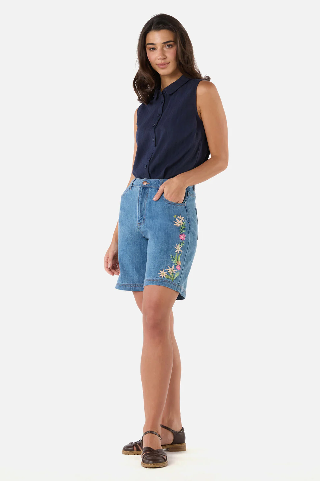 Carter Sleeveless Blouse - Image 5
