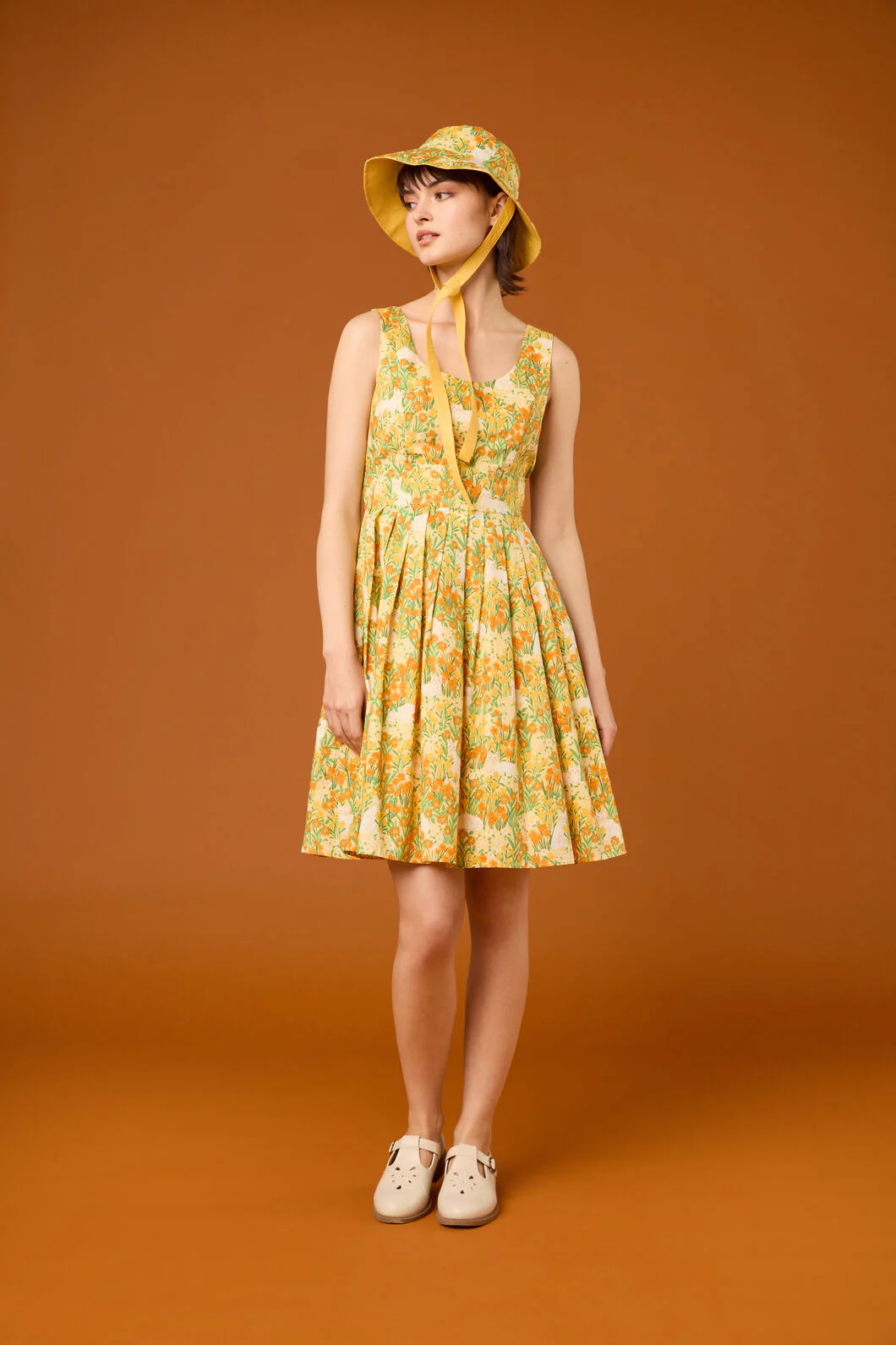 Cat & Flora Reversible Hat - Image 2