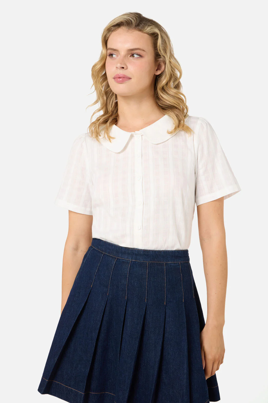 Cindy Sweet Collar Blouse - Image 8