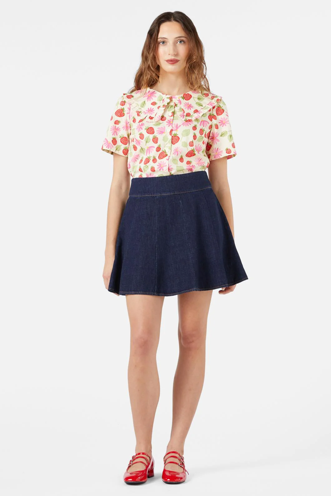 Clara Denim Mini Skirt - Image 7