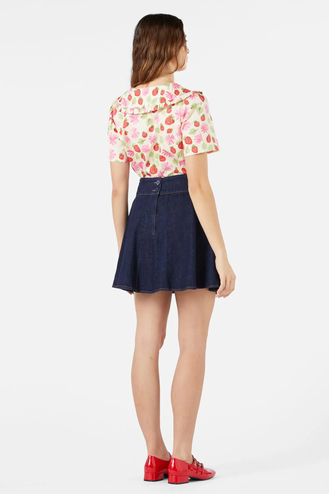 Clara Denim Mini Skirt - Image 9