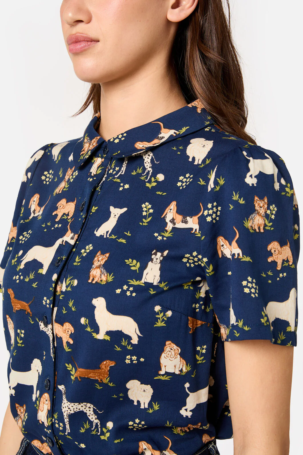Cute Dogs Blouse - Image 12
