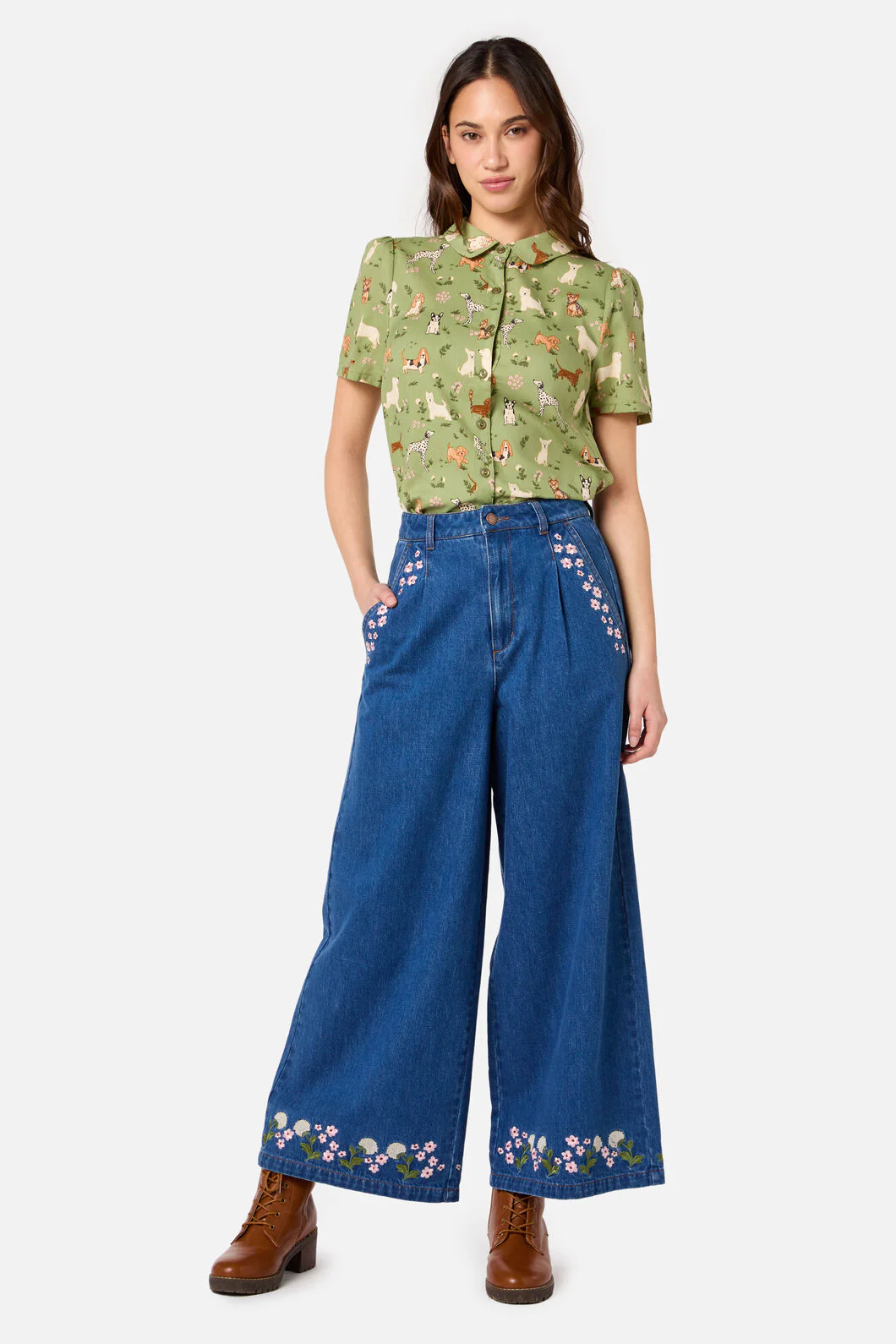 Cute Dogs Blouse - Image 3