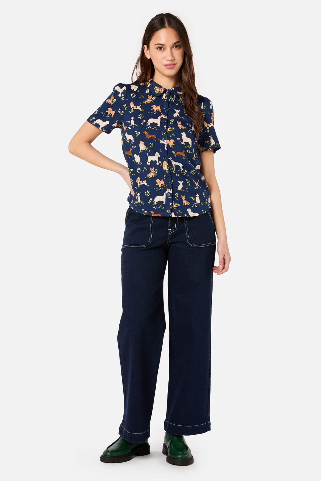 Cute Dogs Blouse - Image 8