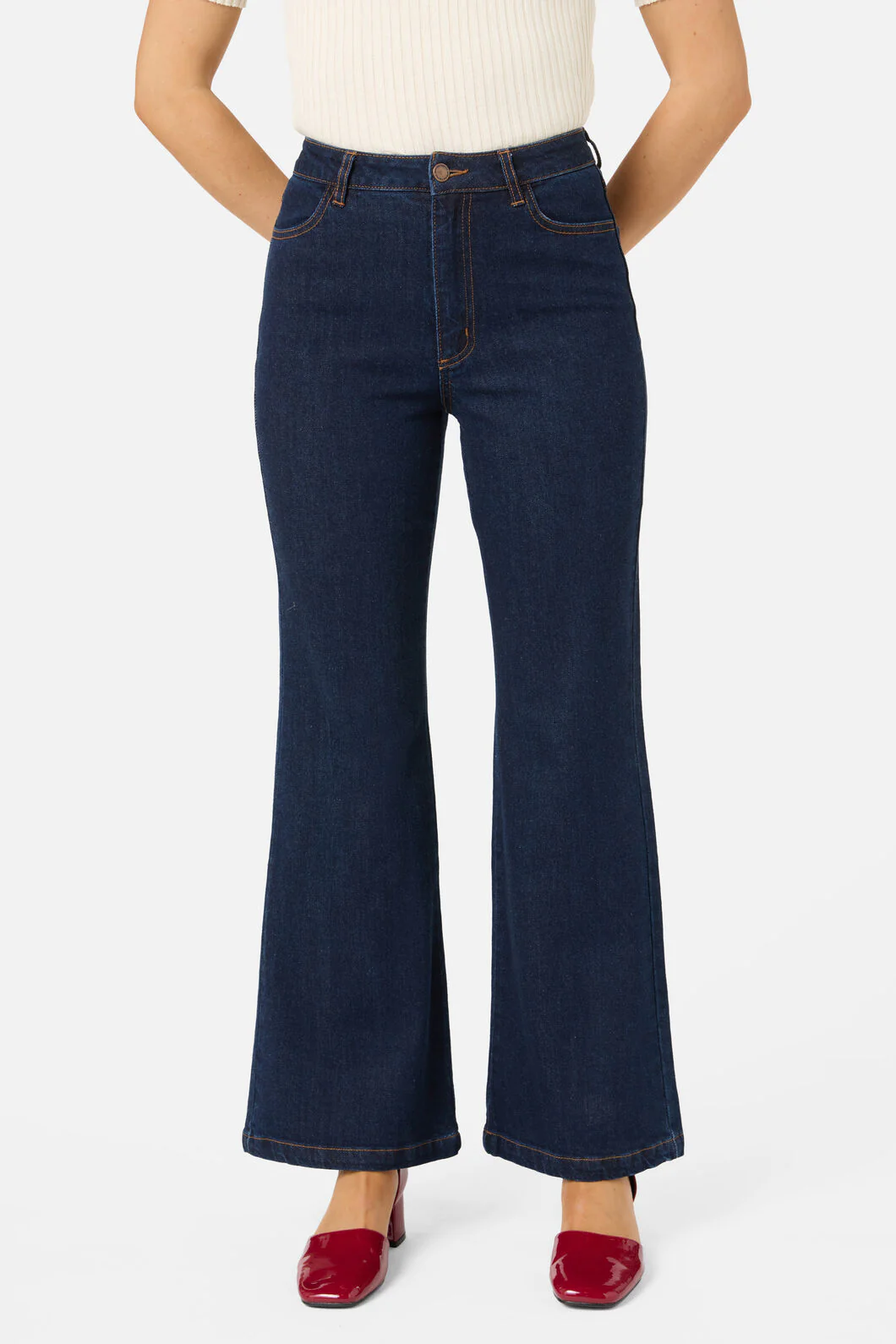 Darcy Denim Flare Jean - Image 3