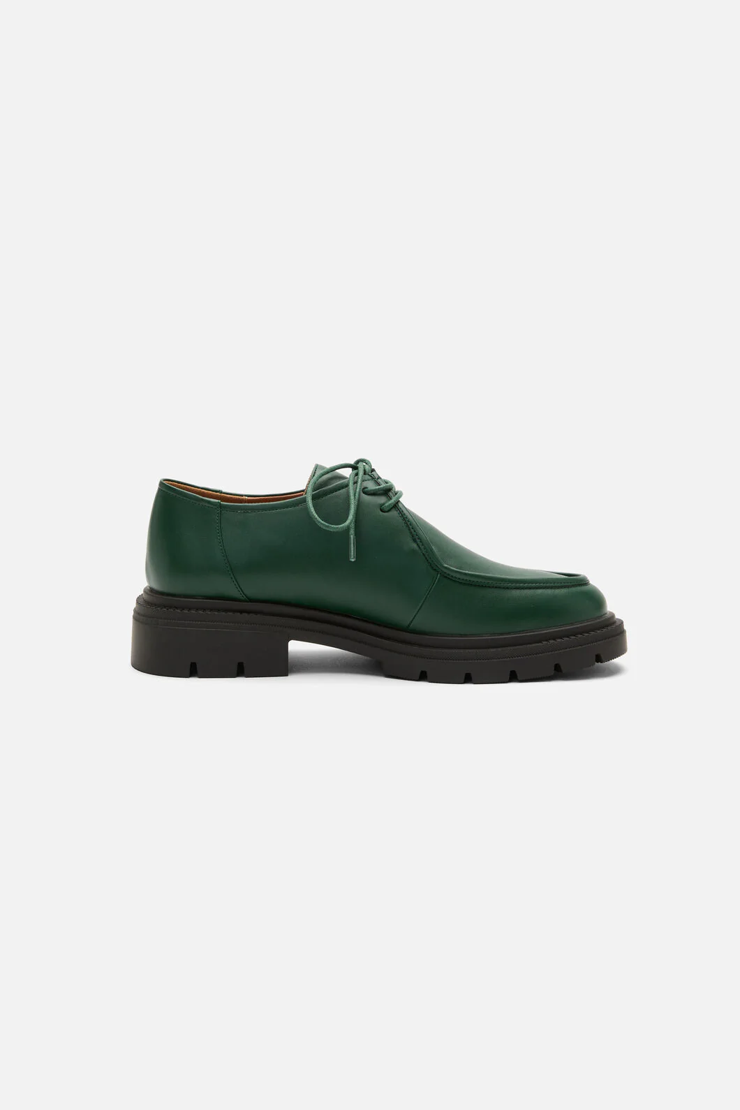 Dark Green Lace Up Brogue - Image 4