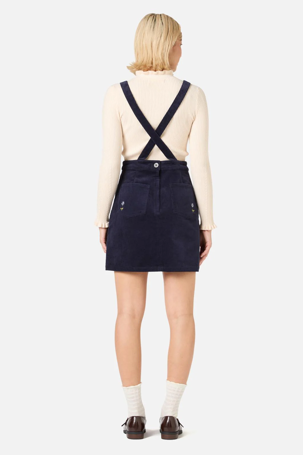 Deer Embroidered Cord Pinny - Image 4