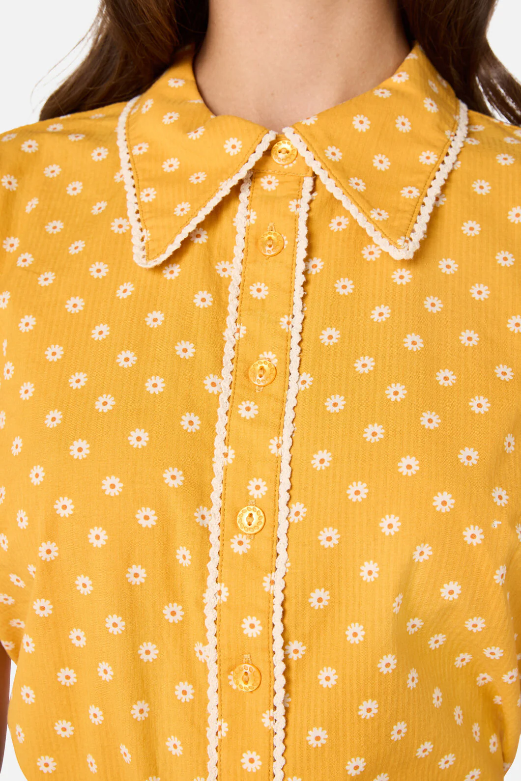 Ditsy Daisy Retro Blouse - Image 6