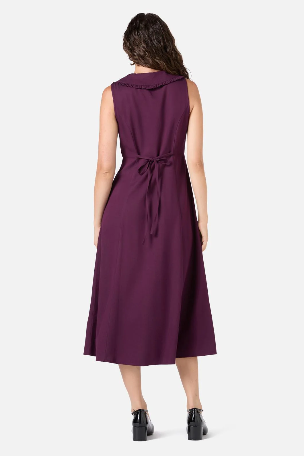 Dorothy Collared Midi Dress - Image 5