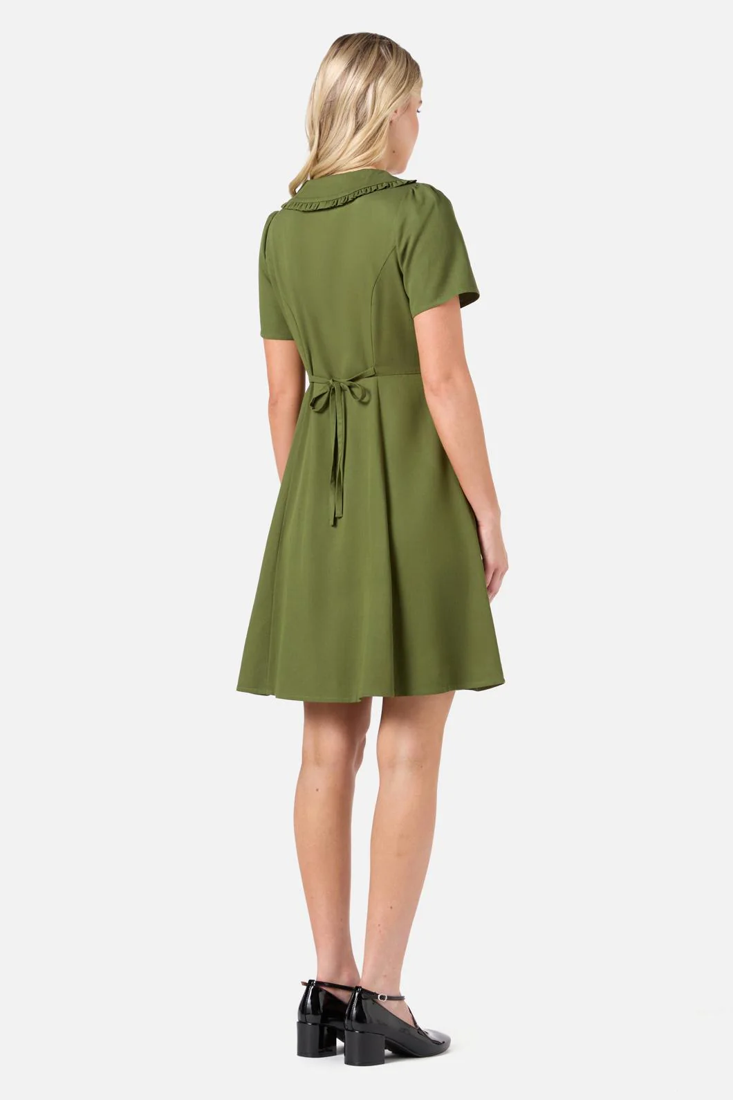 Dorothy Collared Mini Dress - Image 4