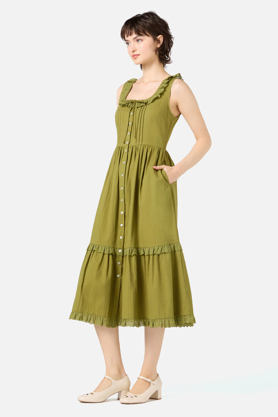 Elise Corset Midi Dress - Image 9