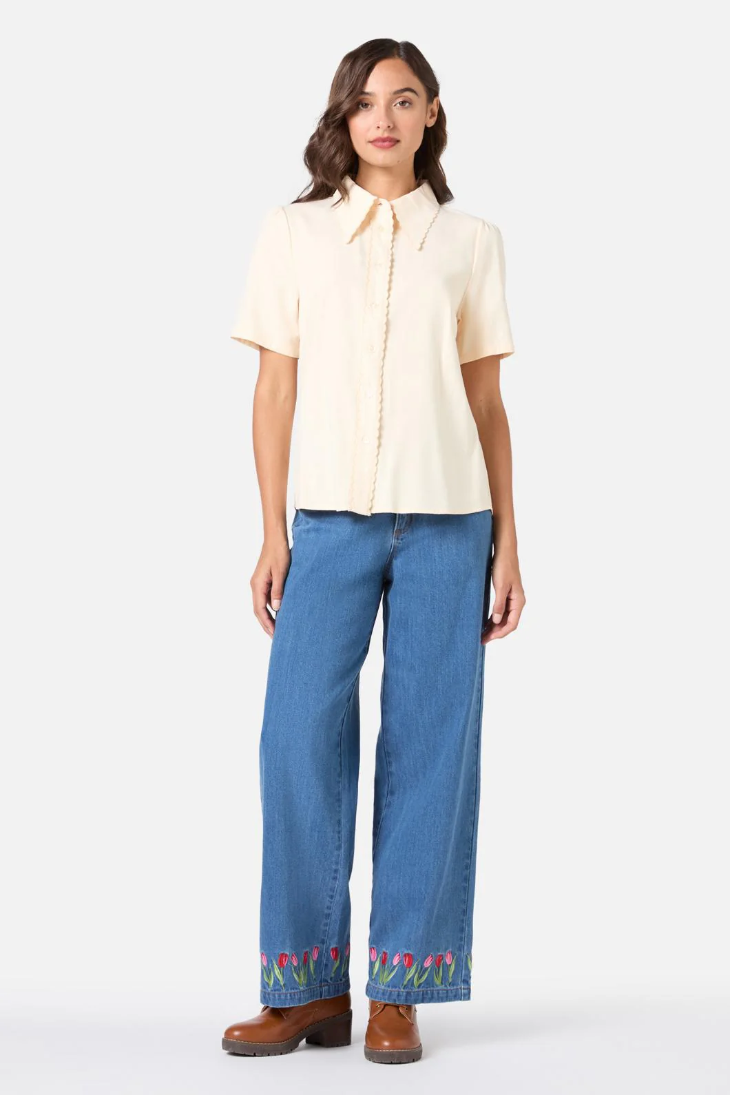 Elouise Short Sleeve Blouse - Image 3