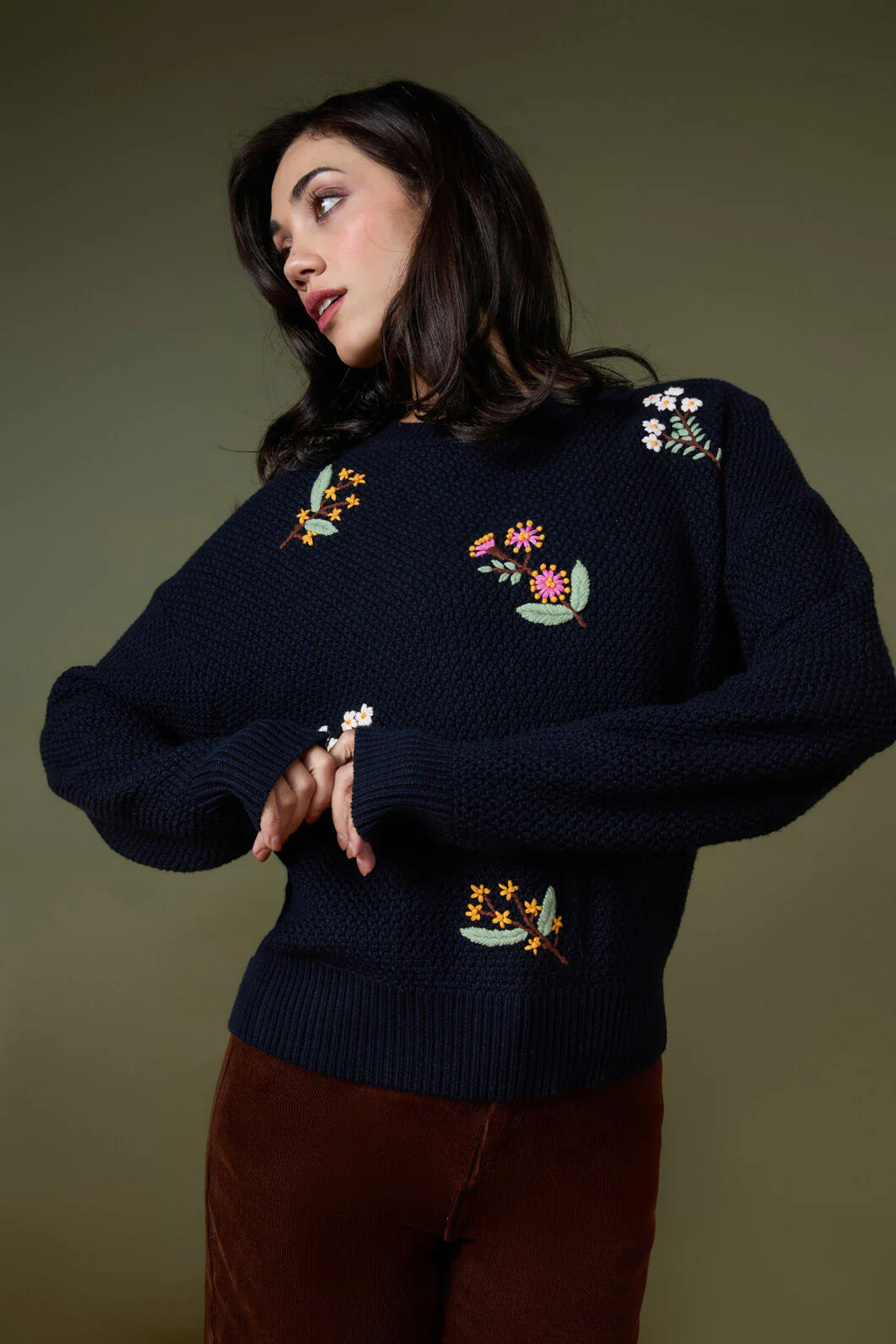 Elsie Embroidered Jumper