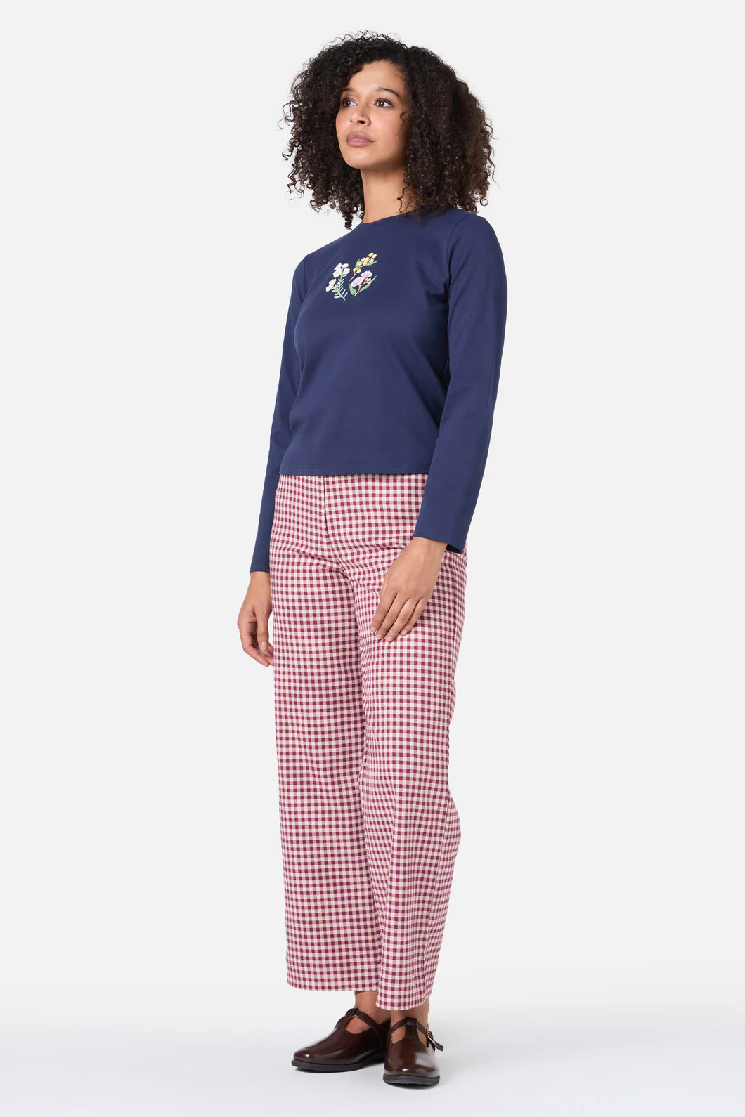 Elsie Flower Long Sleeve Tee - Image 3