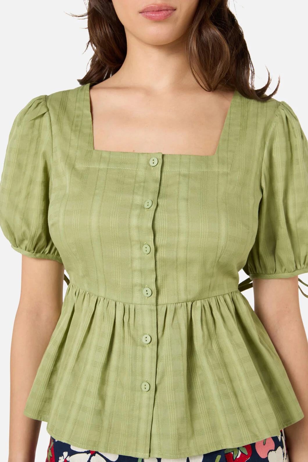 Eveleigh Peplum Top - Image 10