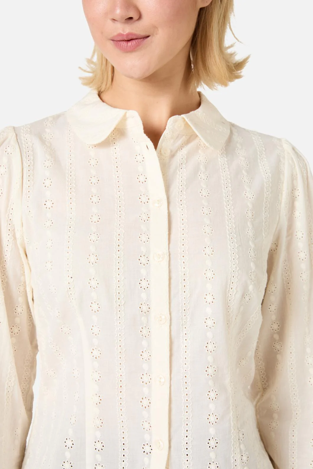 Evelyn Cute Cotton Blouse - Image 12