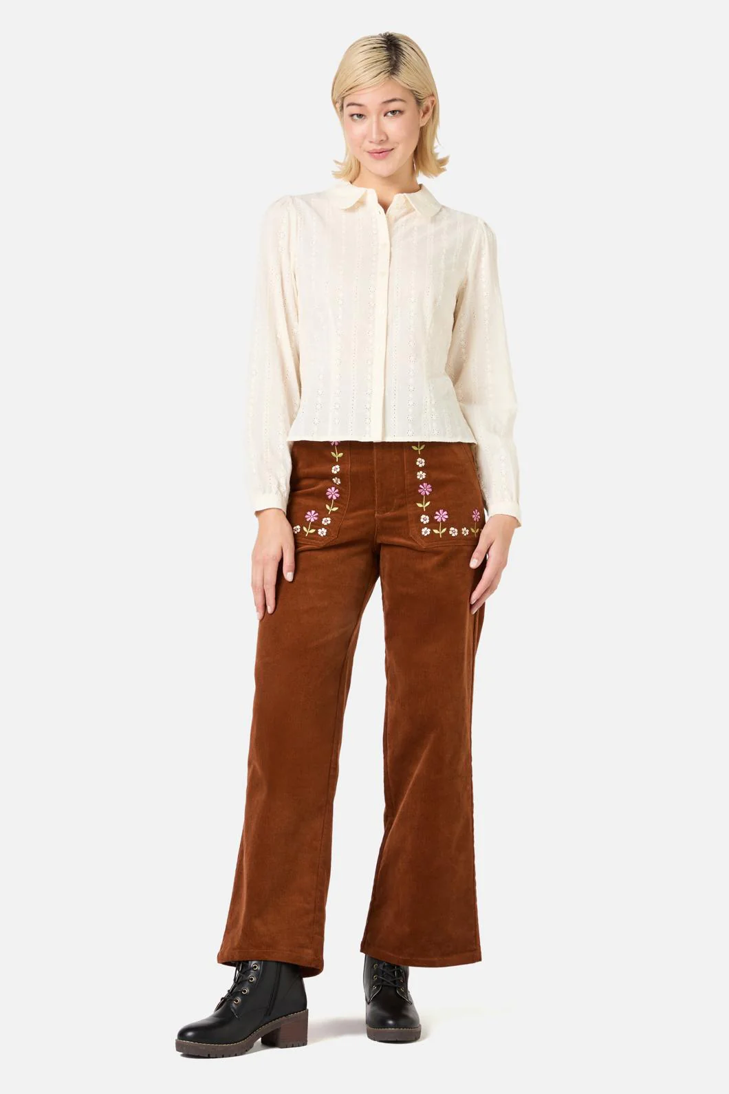 Evelyn Cute Cotton Blouse - Image 8