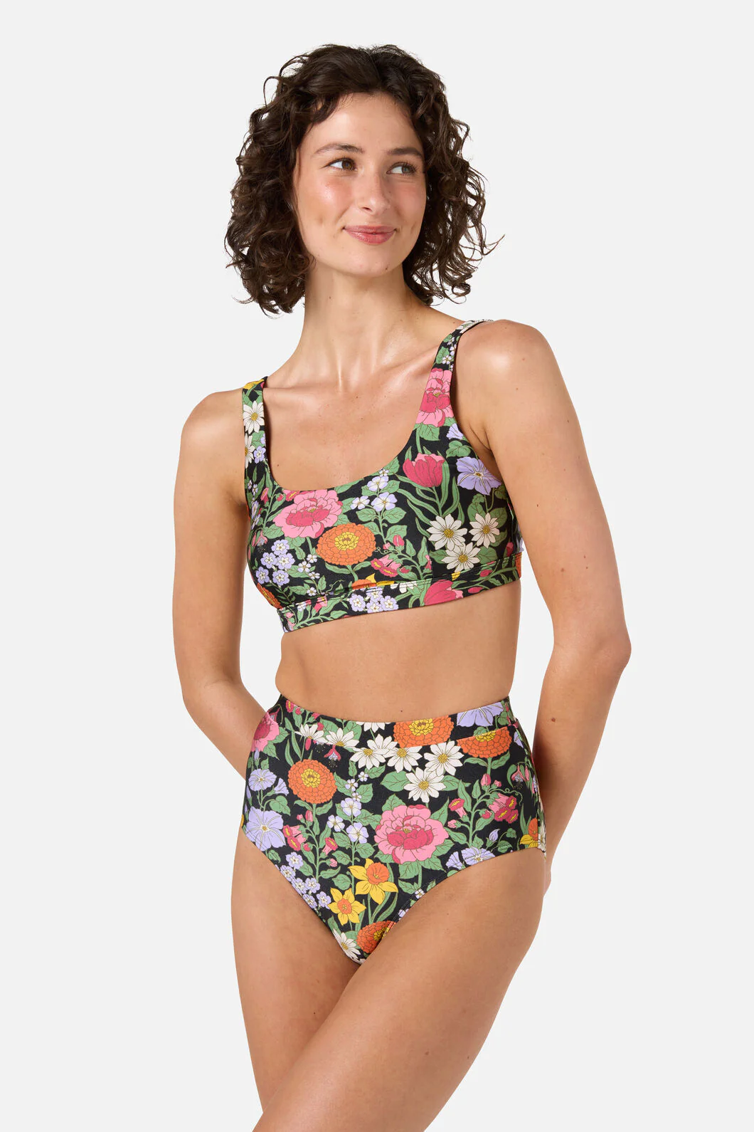 Floral Field Bikini Bottom - Image 2