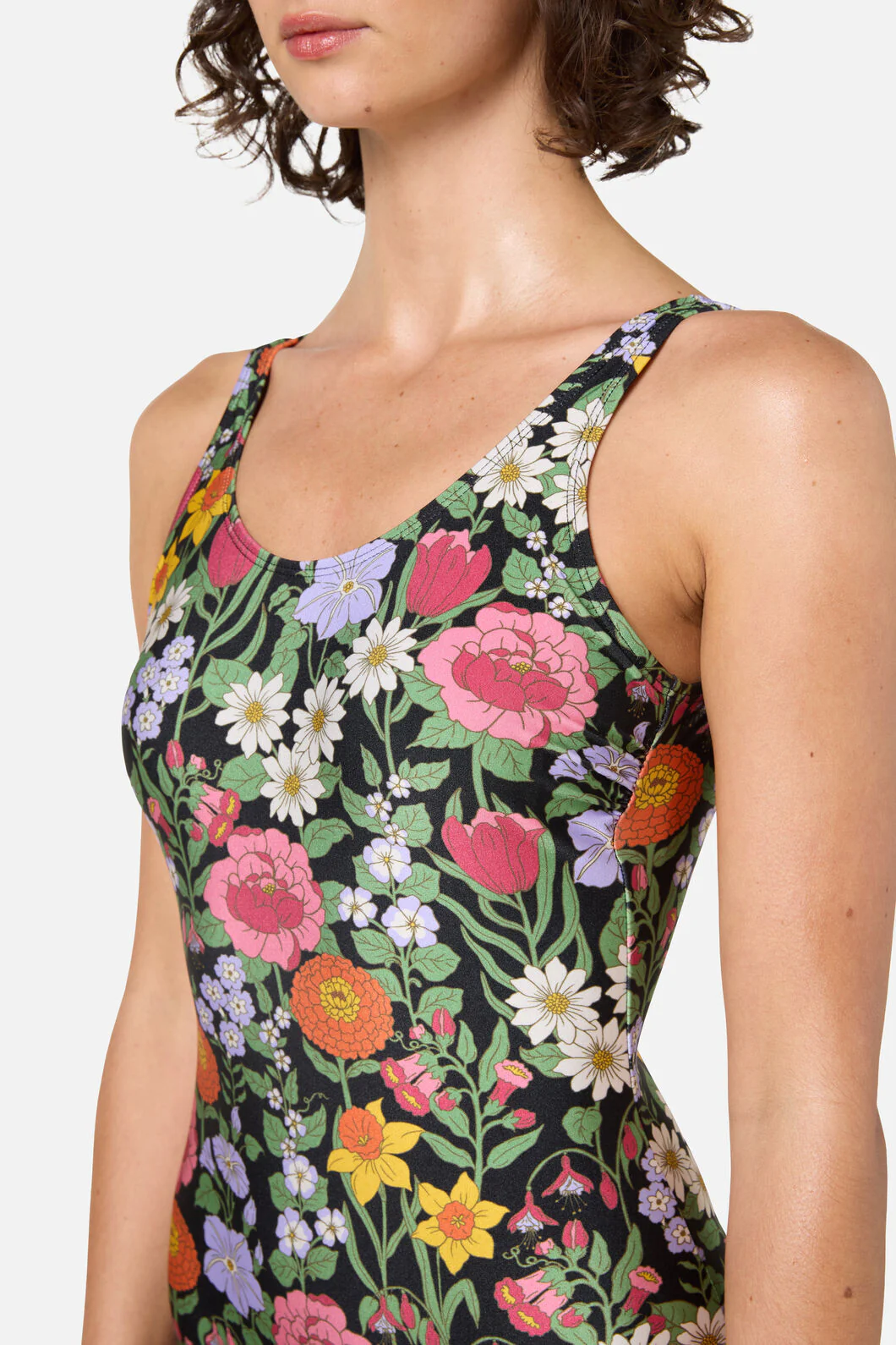 Floral Field Boyleg One Piece - Image 7