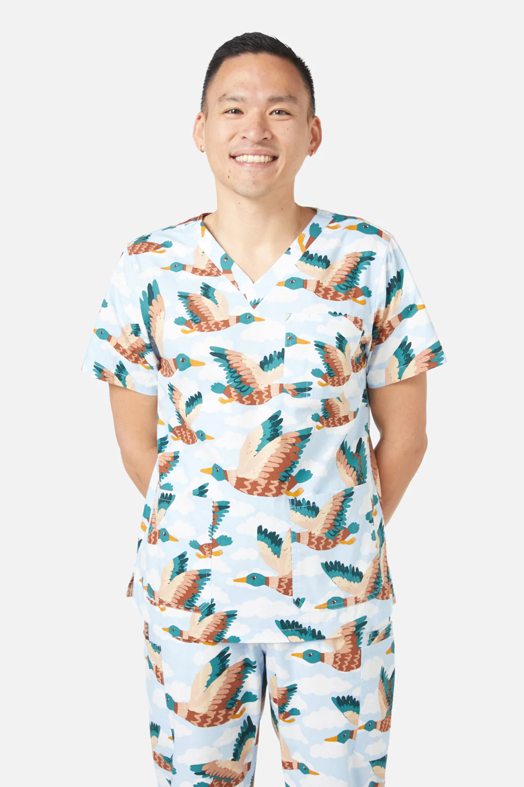 Flying Duck Scrub Set - Image 3