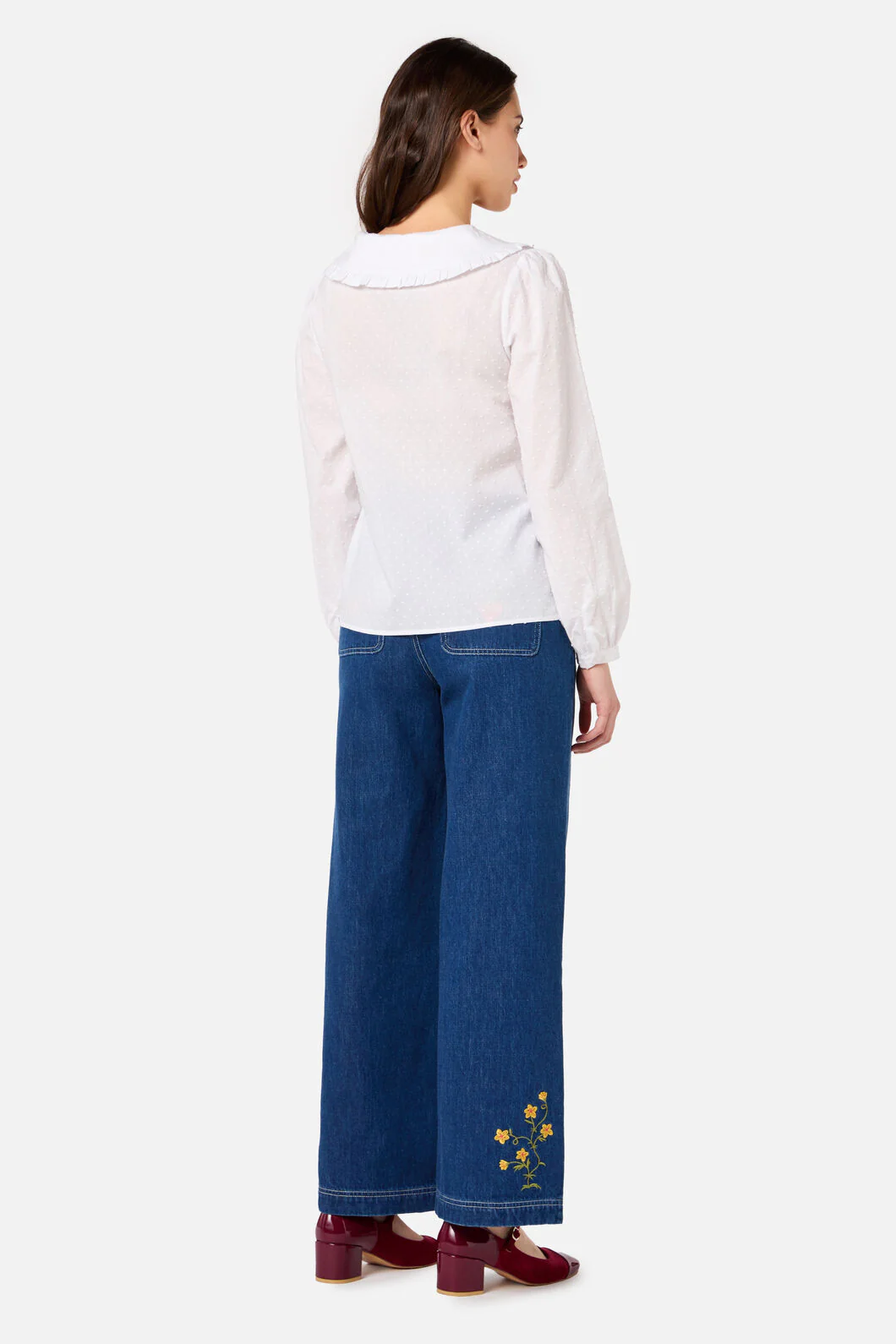 Folk Art Embroidered Blouse - Image 8
