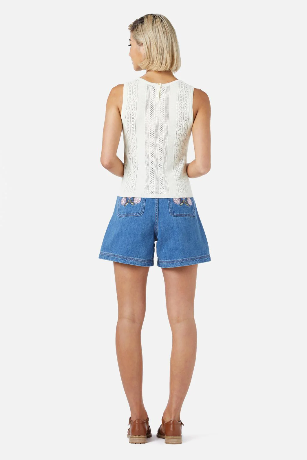 Fran Lace Knit Tank - Image 4