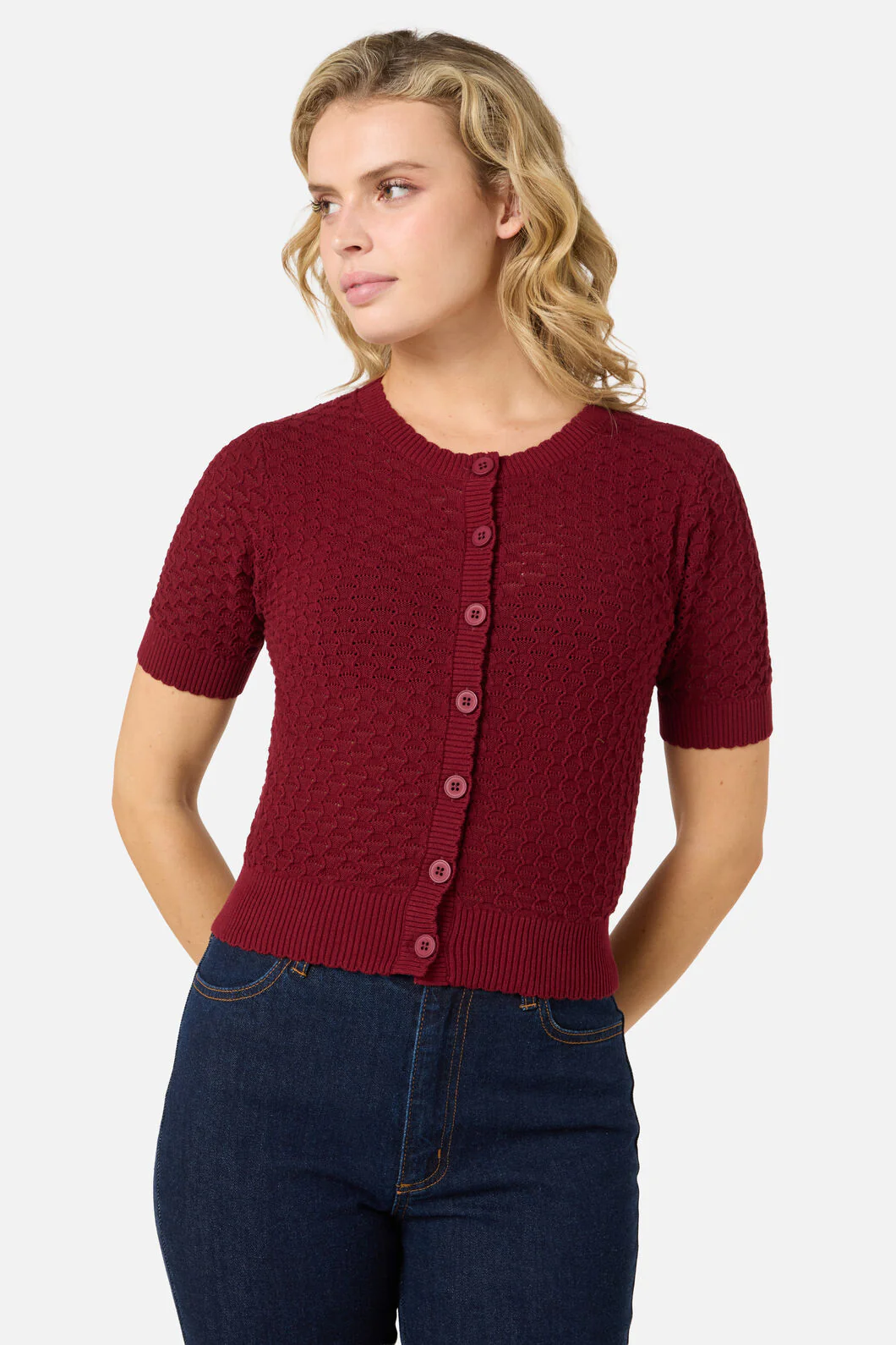 Garden Short Sleeve Cardigan - Image 7