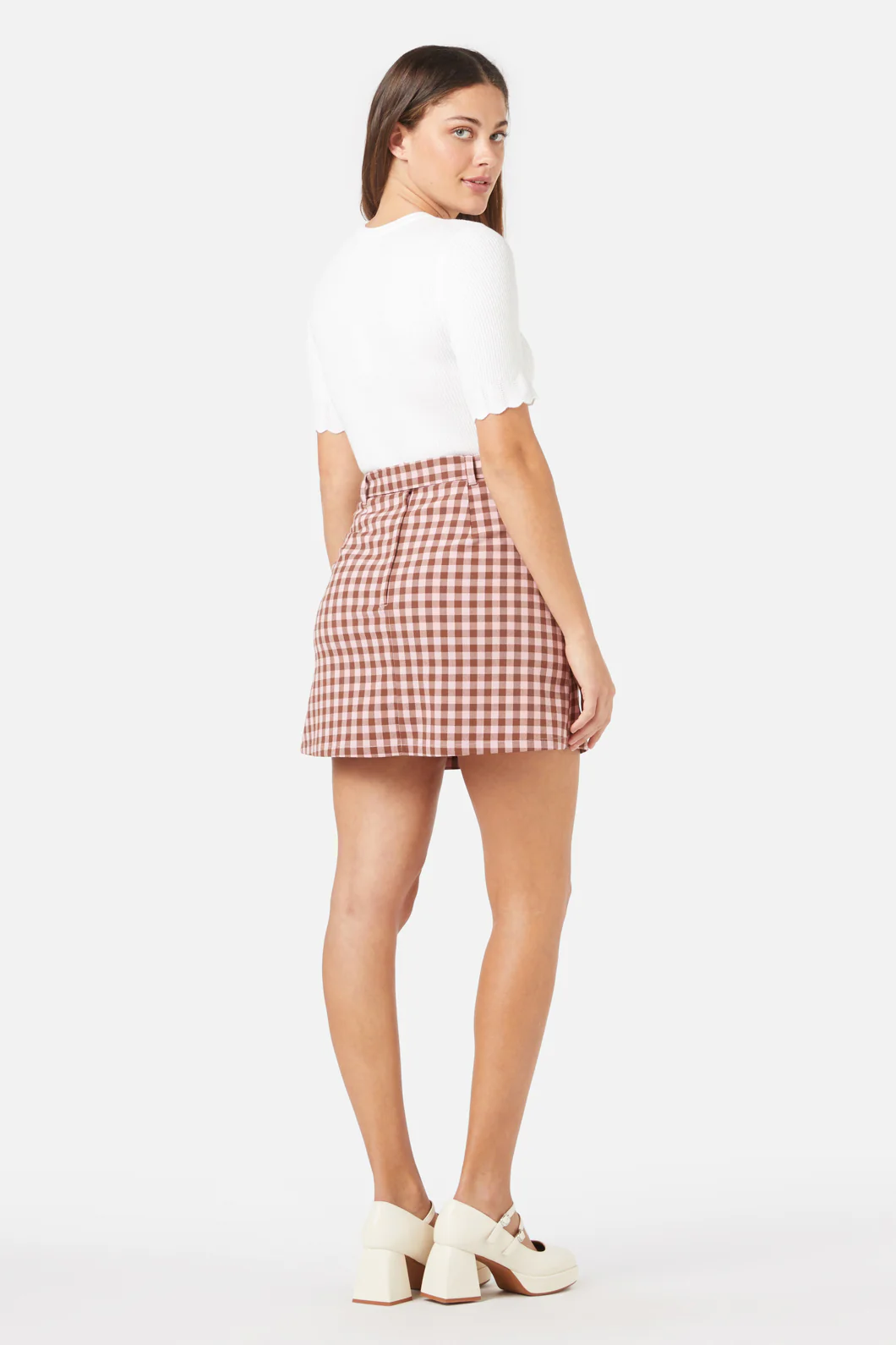 Gelati Gingham Skirt - Image 5