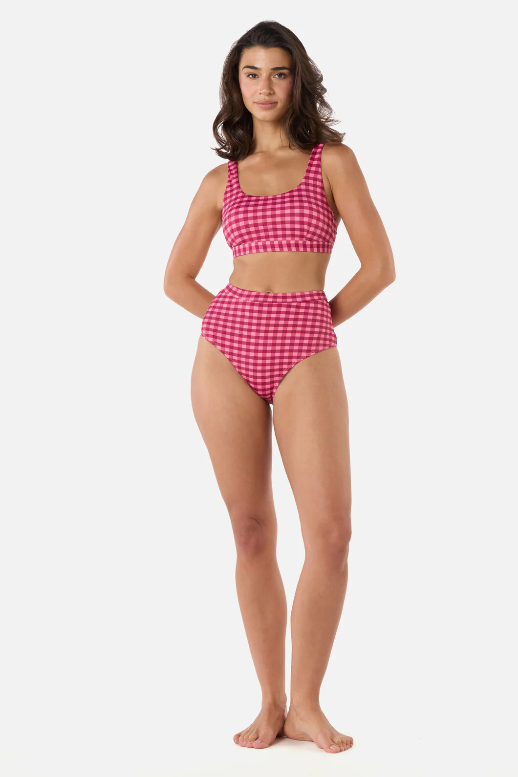 Gingham Bikini Bottom - Image 3