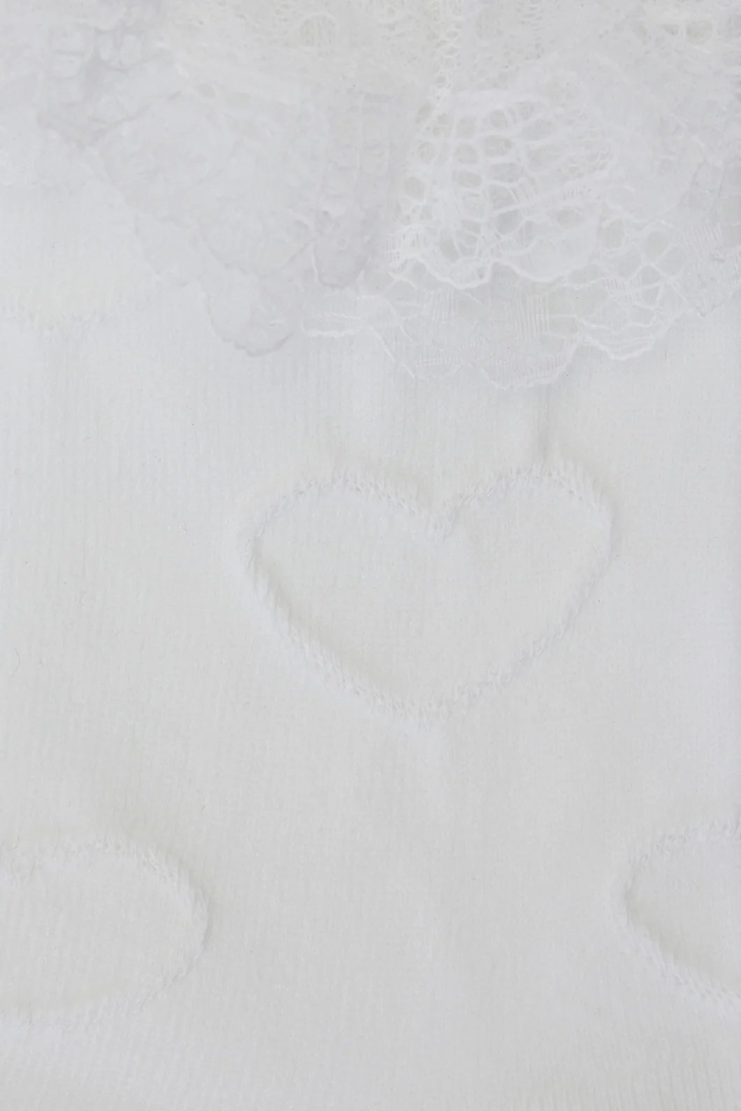 Heart Lace Trim Socks - Image 4