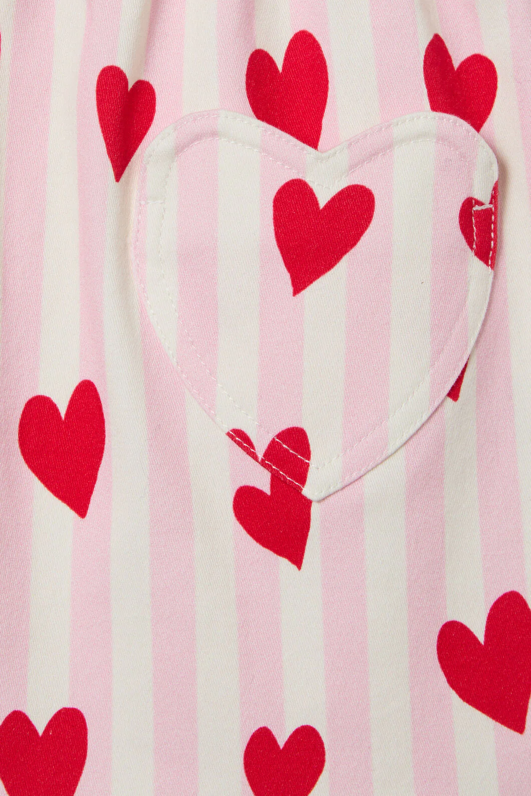 Heart Stripe Kids Skirt - Image 4