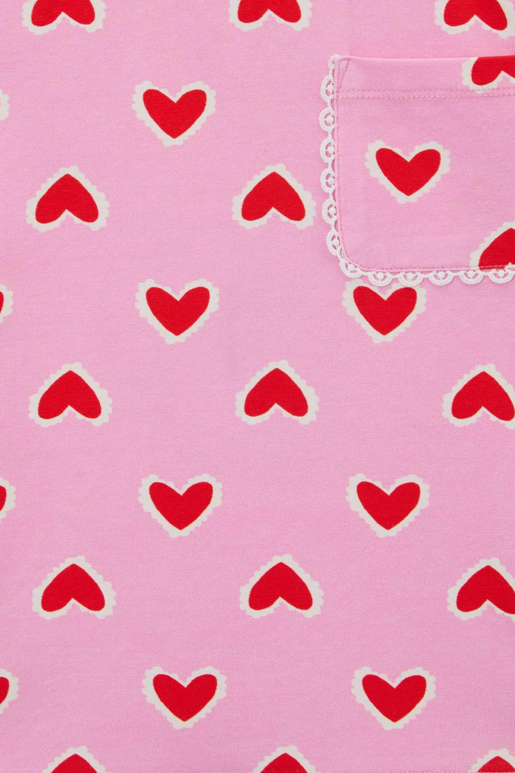 Hearts Kids LS Pkt Tee - Image 3