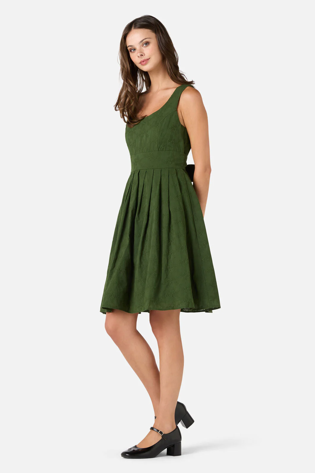 Helena Bow Back Dress - Image 12